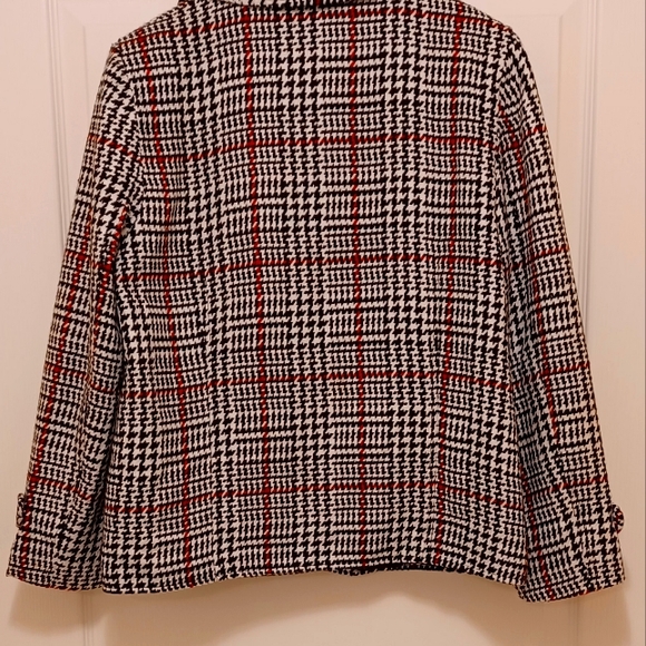 Womens houndstooth pattern jacket - Picture 5 of 6